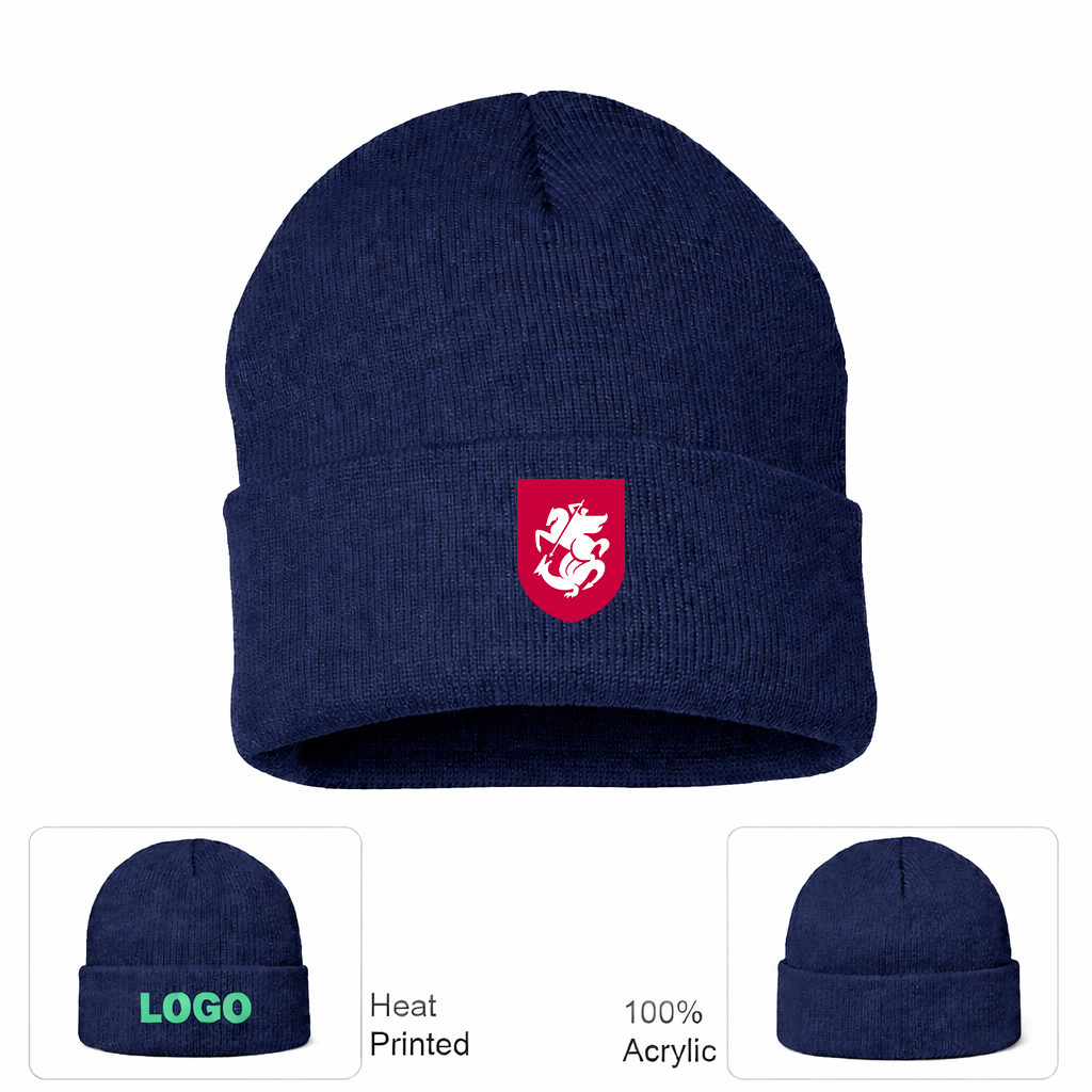 Georgia National Soccer Team Beanie Hat