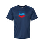Men's Chevron Gas Station  Polyester T-Shirt