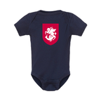 Georgia National Soccer Team Baby Romper Onesie