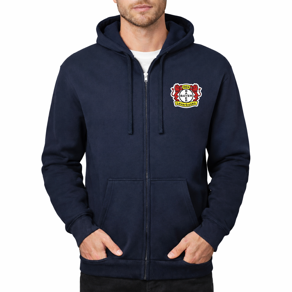 Men's Bayer Leverkusen FC Zipper Hoodie