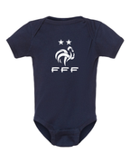 Baby France Soccer Romper Onesie