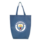 Manchester City Soccer - Q-Tees - Non-Woven Gusset Bottom Tote - Q1251