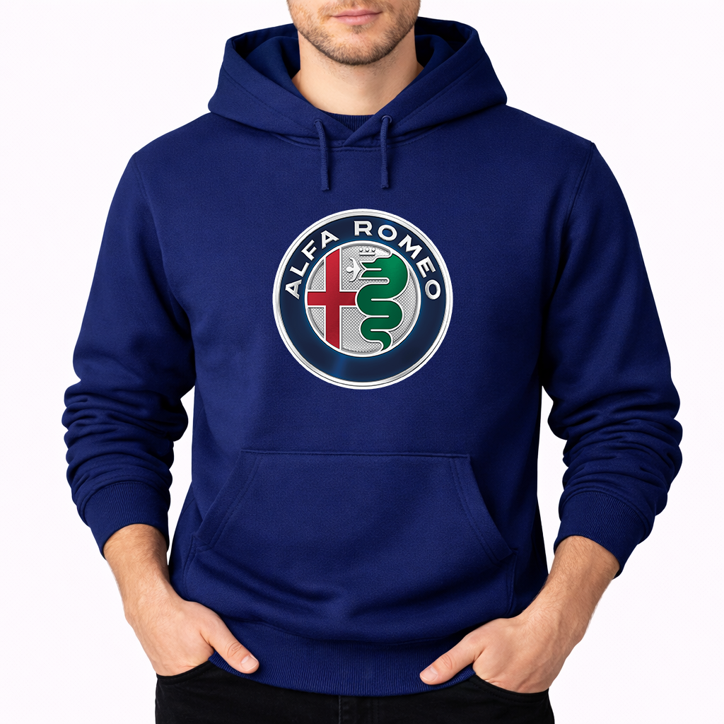Men's Alfa Romeo Car Pullover Hoodie