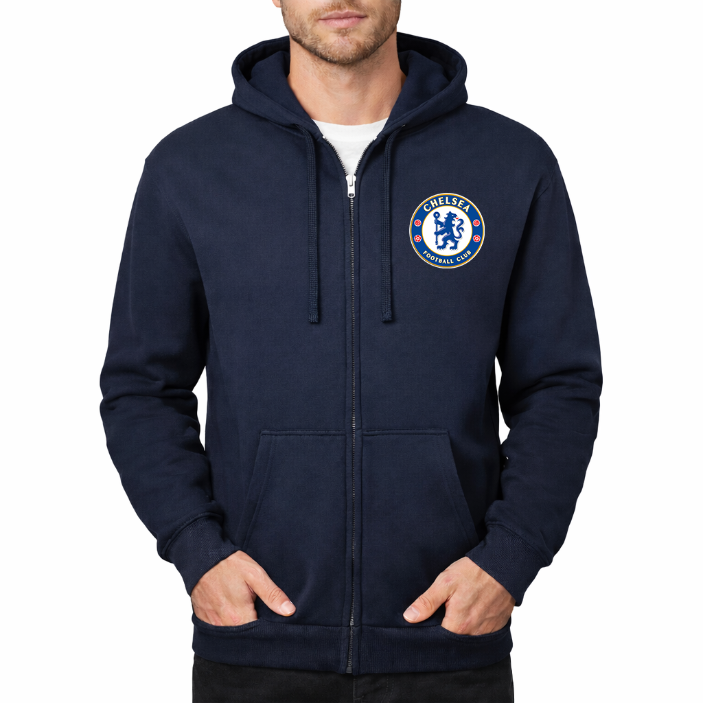 Men's Chelsea Soccer Zipper Hoodie