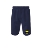 Men's DC Comics Batman Superhero Athletic Fleece Shorts