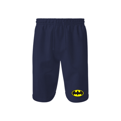 Men's DC Comics Batman Superhero Athletic Fleece Shorts