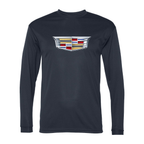 Men's Cadillac Car -  Polyester Long Sleeve T-Shirt
