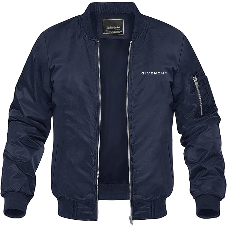 Men's Givenchy Lightweight Bomber Jacket Windbreaker Softshell Varsity Jacket Coat