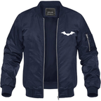 Men's New Batman DC Universe Superhero  Lightweight Bomber Jacket Windbreaker Softshell Varsity Jacket Coat