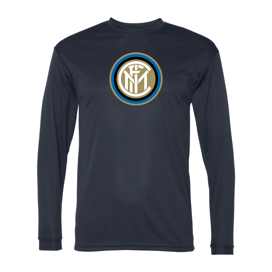 Men’s Inter Milan Soccer - C2 Sport - Performance Long Sleeve T-Shirt - 5104