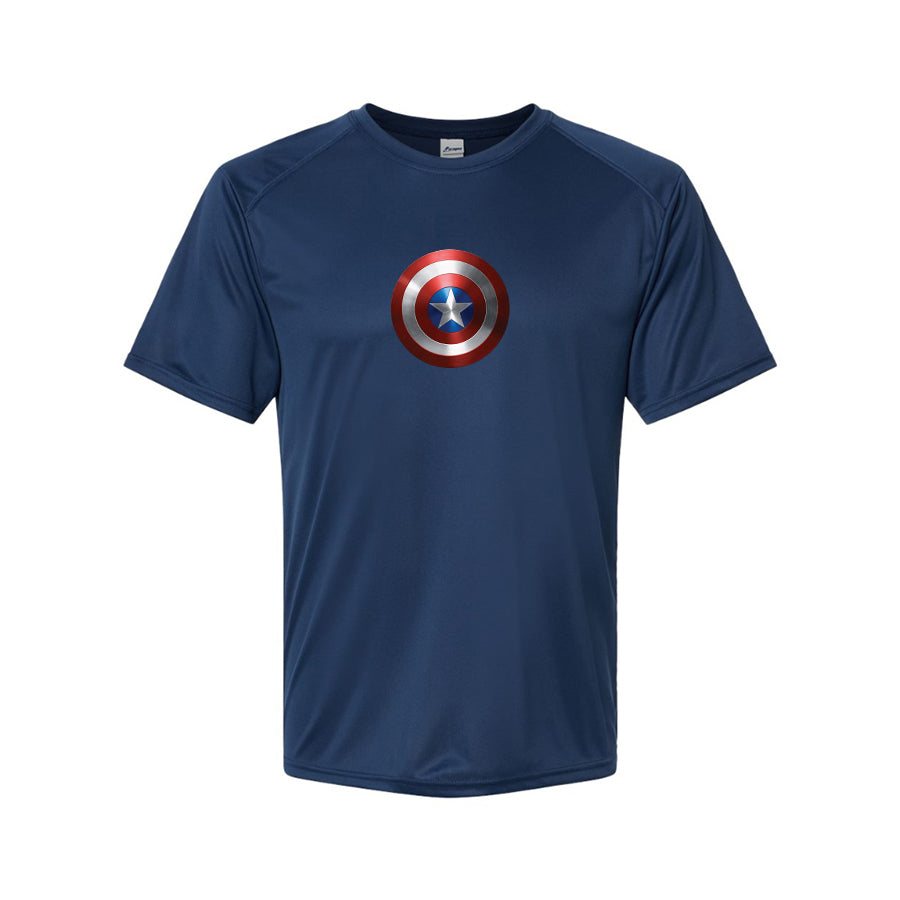 Men's Captain Apmerica Polyester T-Shirt