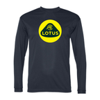 Men's Lotus Car -  Polyester Long Sleeve T-Shirt
