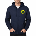 Men’s Lotus Car Zipper Hoodie