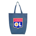 Olympique Lyonnais FC  -  Q-Tees - Non-Woven Gusset Bottom Tote - Q1251