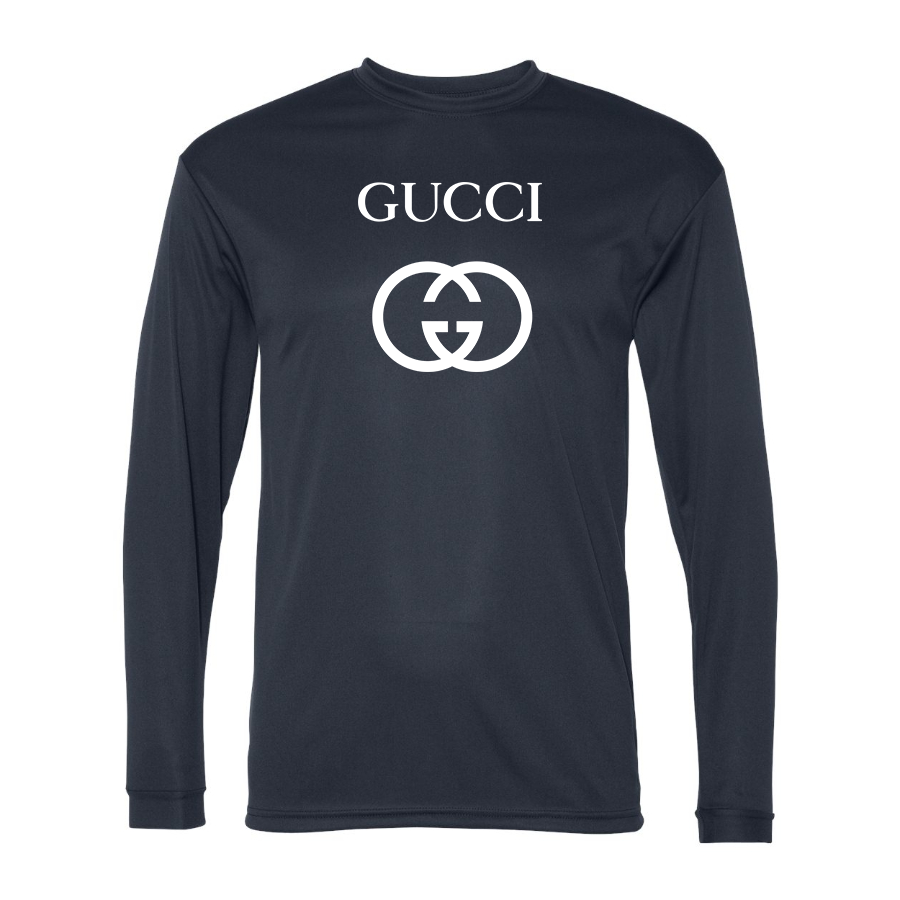 Men's Gucci Polyester Long Sleeve T-Shirt