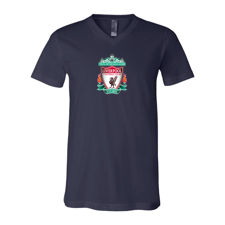 Men’s  Liverpool Football Club Est.1892 - BELLA + CANVAS - Jersey V-Neck Tee - 3005
