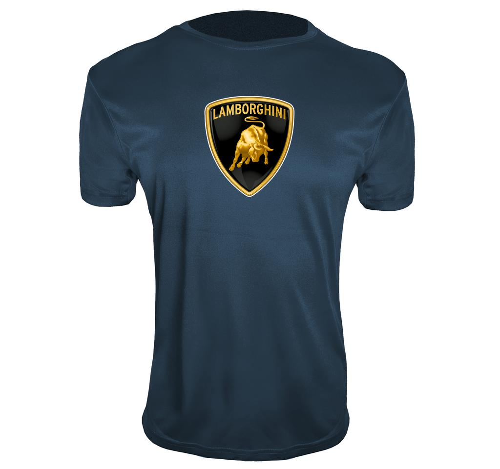 Youth Kids Lamborghini Car Polyester T-Shirt