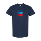 Men's Chevron Gas Station  Cotton T-Shirt