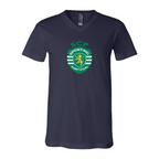 Men’s Sporting CP FC  - BELLA + CANVAS - Jersey V-Neck Tee - 3005