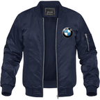 Men's BMW Motorsports Car Lightweight Bomber Jacket Windbreaker Softshell Varsity Jacket Coat