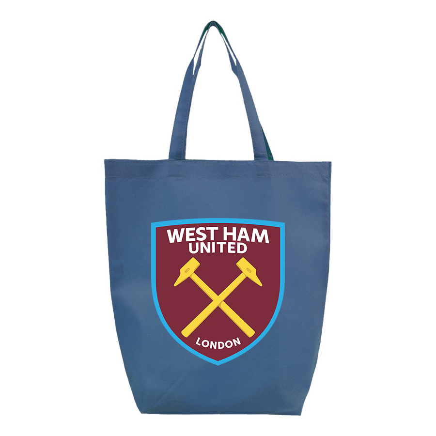 West Ham United FC  -  Q-Tees - Non-Woven Gusset Bottom Tote - Q1251