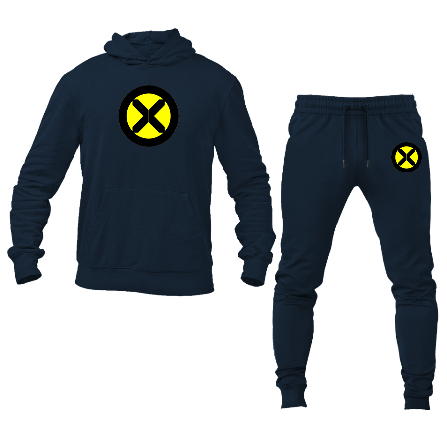 Men's X-Men Marvel Comics Superhero Hoodie Joggers Set