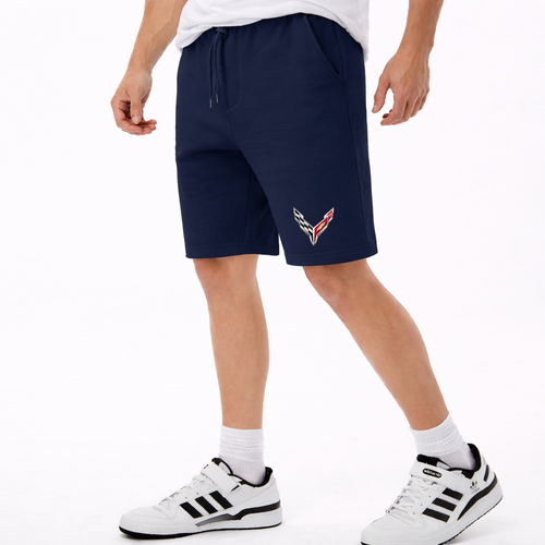 Men's Chevrolet Corvette Car Athletic Fleece Shorts