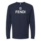 Men's Fendi Cotton Long Sleeve T-Shirt