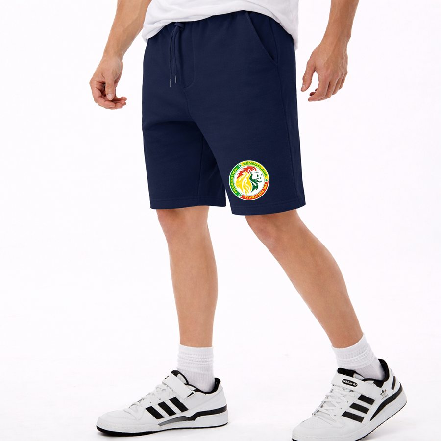 Men's Senegal National Soccer Team Athletic Fleece Shorts