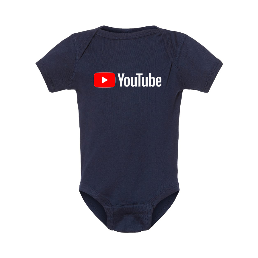 YouTube Social Video Steaming Baby Romper Onesie