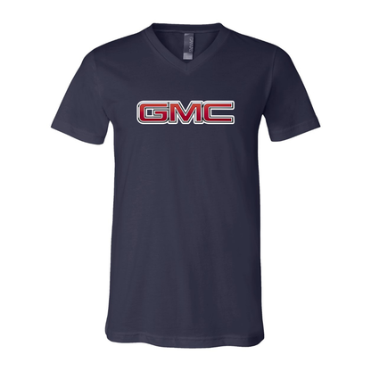 Men’s GMC Car - BELLA + CANVAS - Jersey V-Neck Tee - 3005