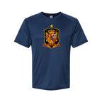 Youth Kids Spain National Soccer Team Performance T-Shirt