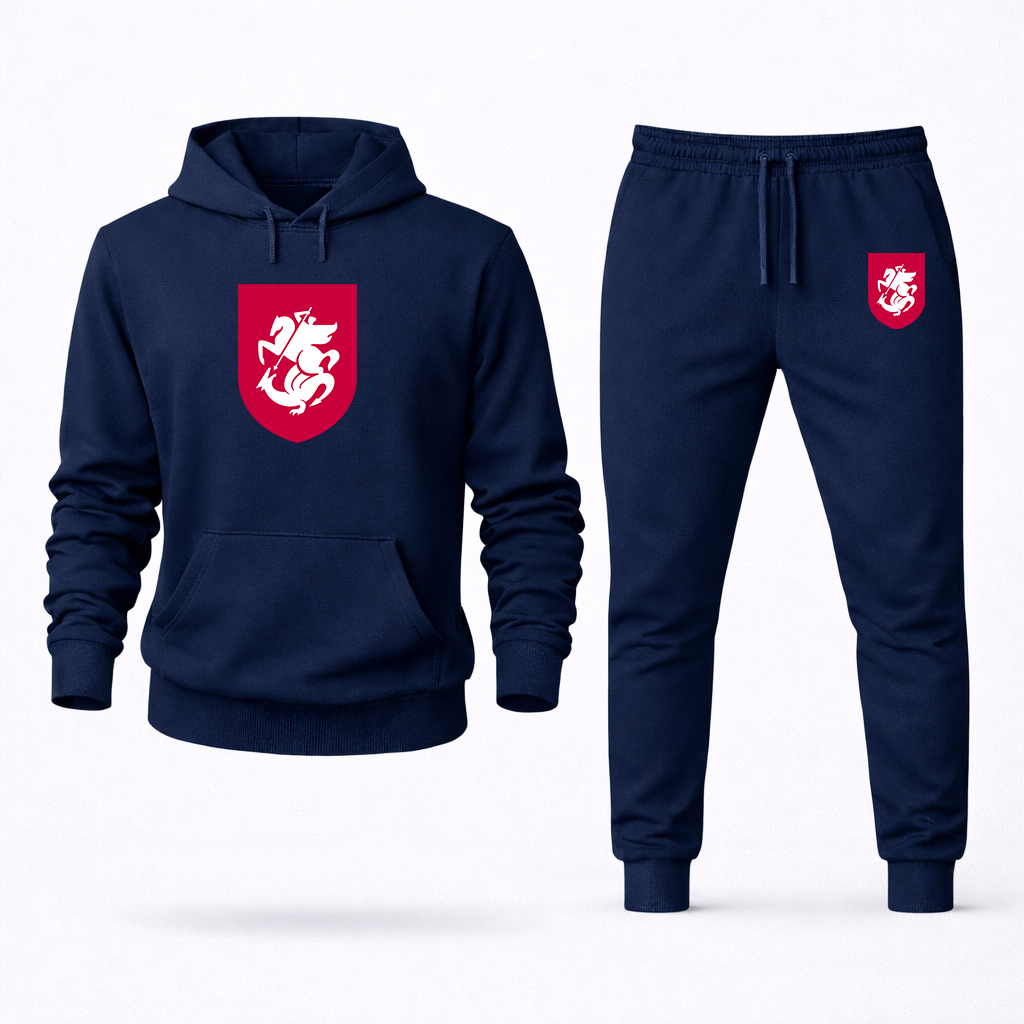 Men's Georgia National Soccer Team Hoodie Joggers Set
