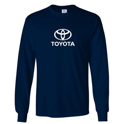 Men’s Toyota Motorsport Car Long Sleeve T-Shirt