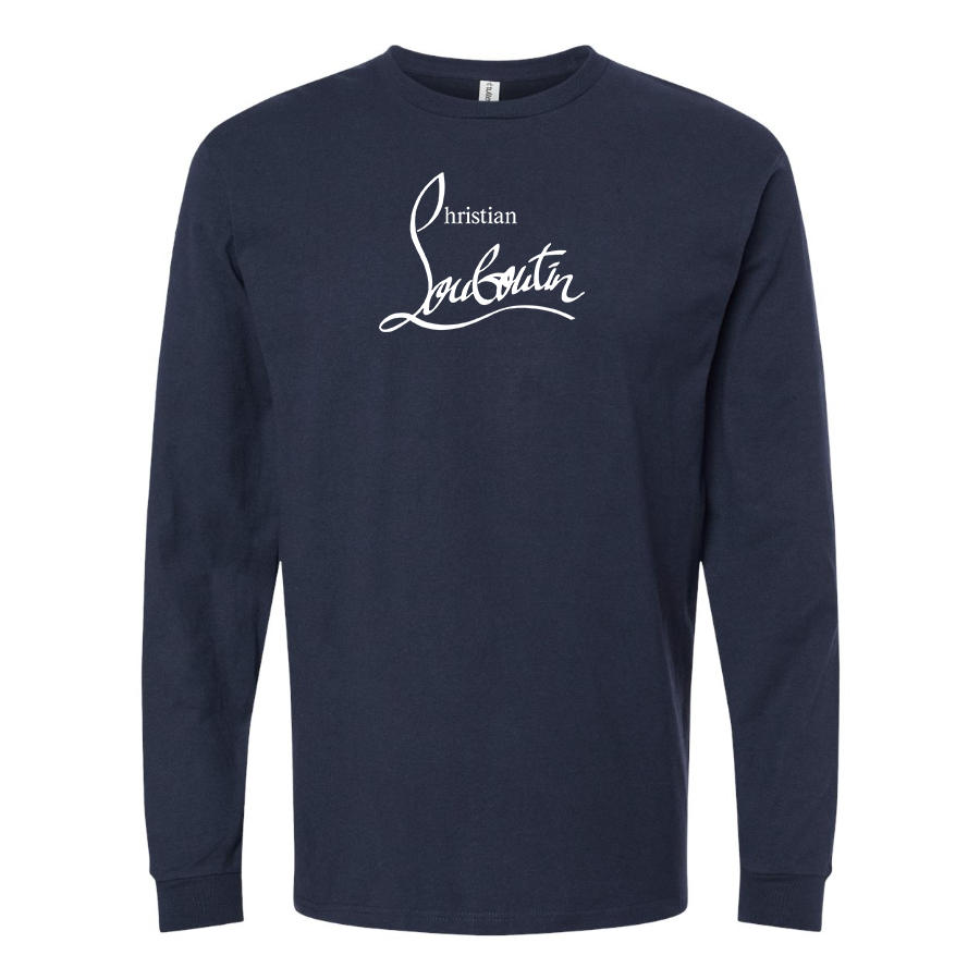 Men's Christian Louboutin Cotton Long Sleeve T-Shirt