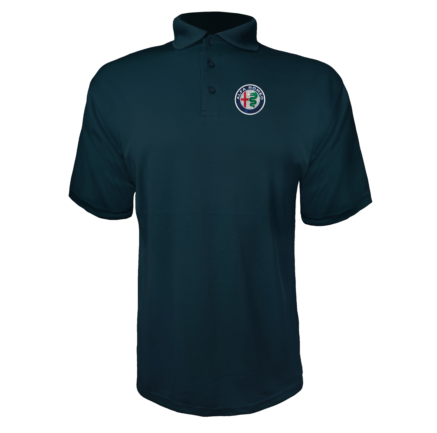 Men's Alfa Romeo Car Polyester Polo