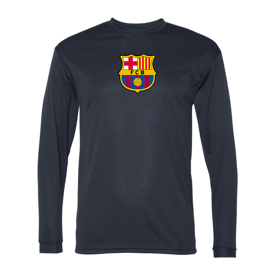 Men’s  F.C. Barcelona Soccer - C2 Sport - Performance Long Sleeve T-Shirt - 5104