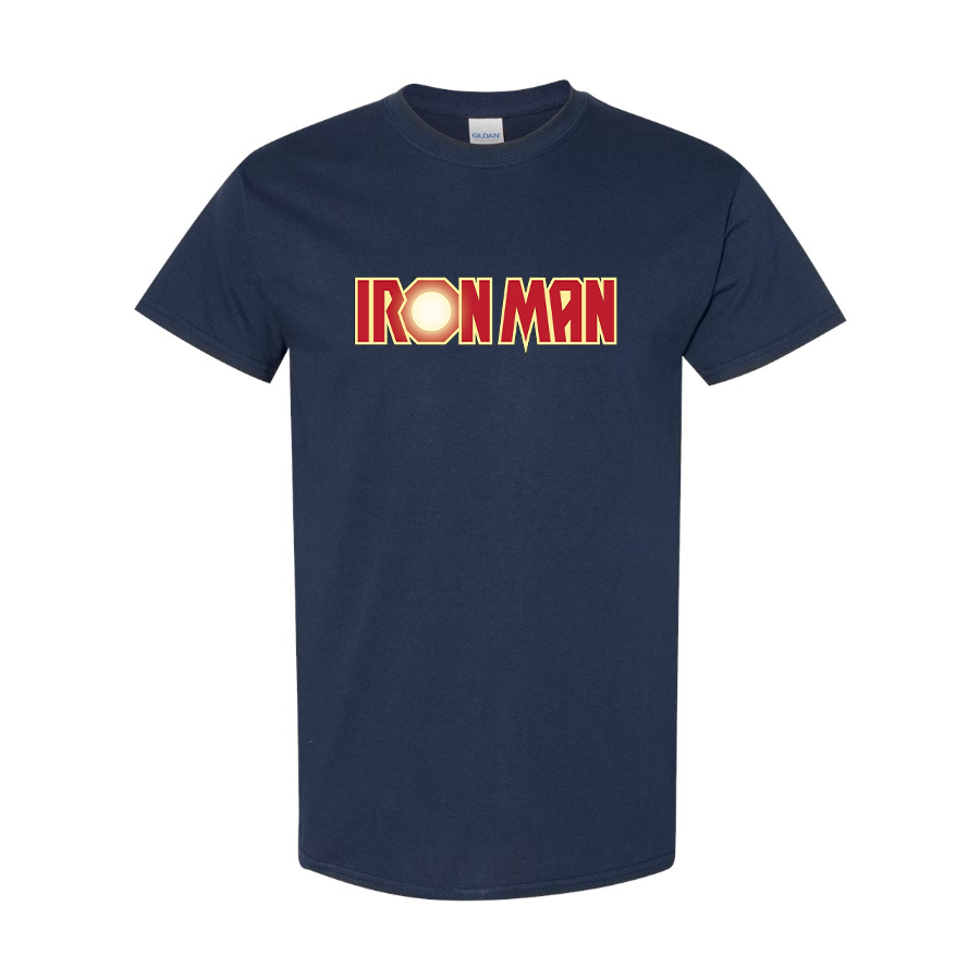 Youth Kids Iron Man Marvel Superhero Cotton T-Shirt