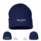 Saint Laurent Cuffed Beanie Hat