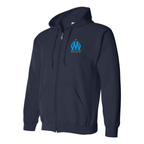 Men's Olympique de Marseille FC Zipper Hoodie