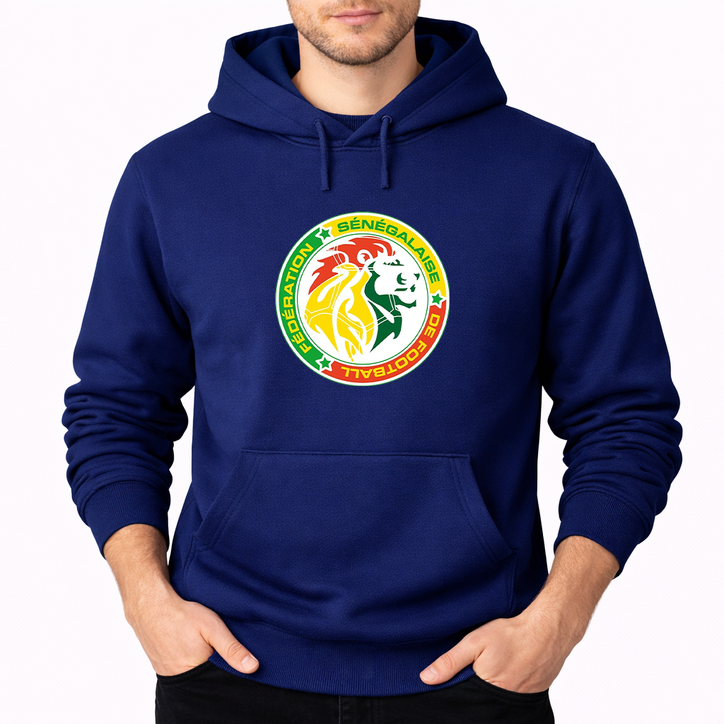 Men's Senegal National Soccer Team Pullover Hoodie