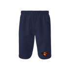 Men's Superman Superhero Athletic Fleece Shorts