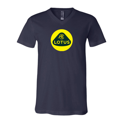 Men’s Lotus Car - BELLA + CANVAS - Jersey V-Neck Tee - 3005