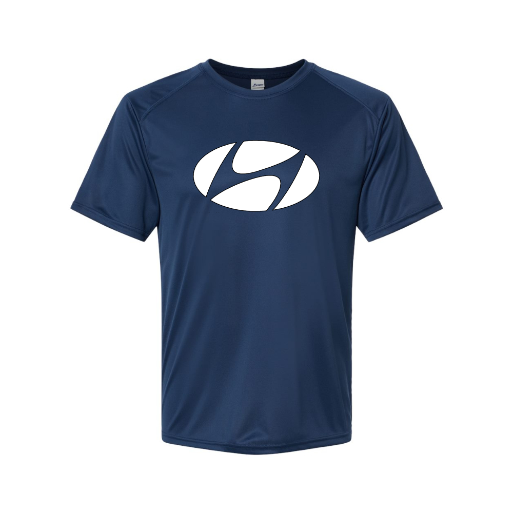 Youth Kids Hyundai New Logo Car  Performance T-Shirt