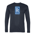 Men's Rolls Royce Car -  Polyester Long Sleeve T-Shirt