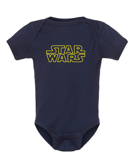 Star Wars Movie Baby Romper Onesie