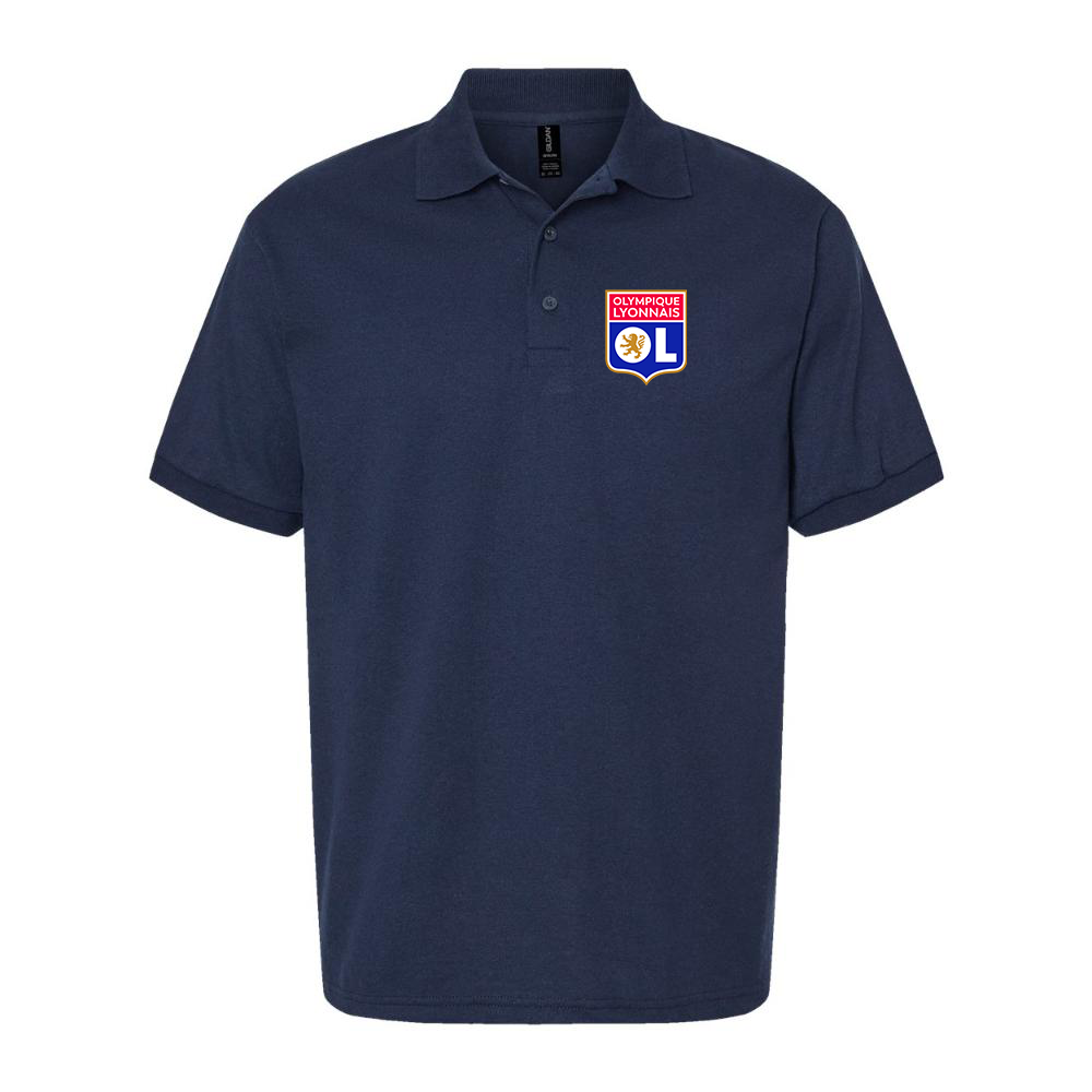 Men's Olympique Lyonnais FC Dry Blend Polo