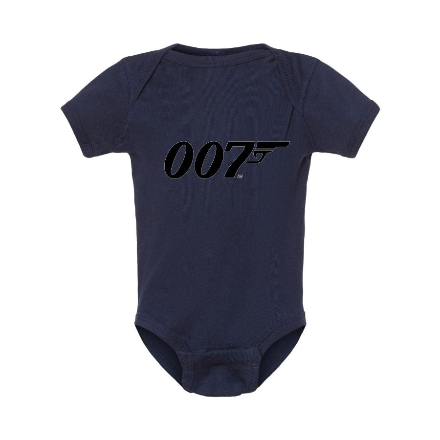 007 James Bond Movie Baby Romper Onesie