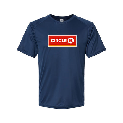 Men's Circle K Gas Station  Polyester T-Shirt
