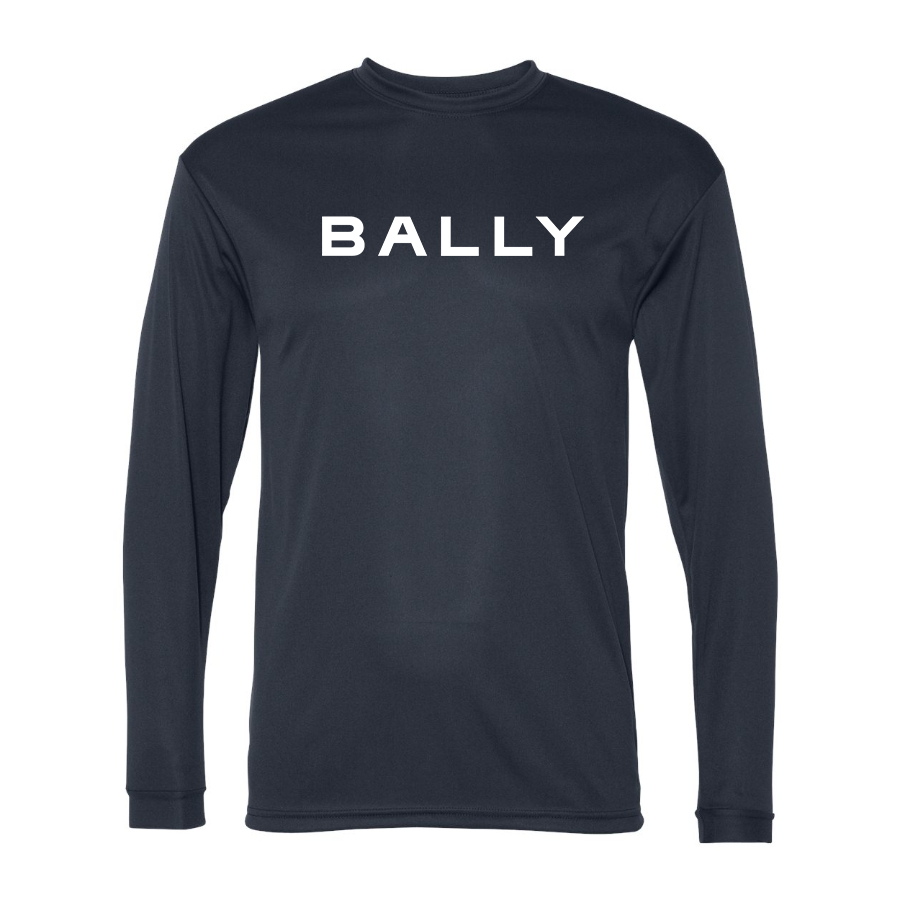Men's Bally Polyester Long Sleeve T-Shirt